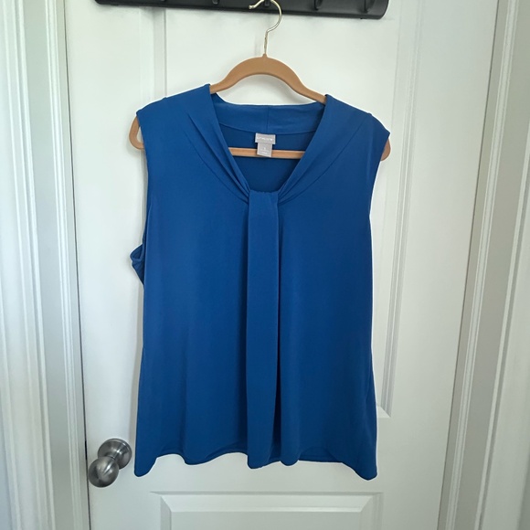 Chico's Pullover Sleeveless Blouse - Picture 3 of 6